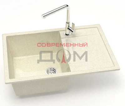 Кух.мойка Granit MARRBAXX глянц Джоли Z161Q2 (беж.)
